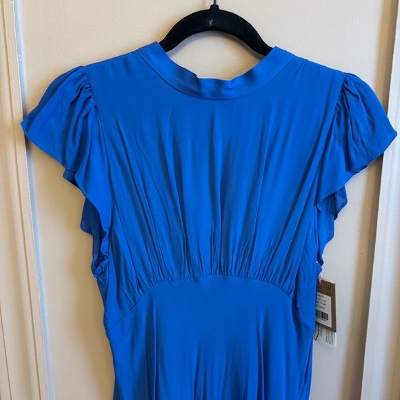 NWT Cerulean Blue Boden Dress with Bow 6P - Picture 5 of 8